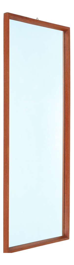 Mid-Century Modern Danish Teak Mirror, 1960s