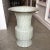 Pale green crackle ceramic umbrella stand. In addition to the overall crackle effect it has long crackle lines giving it...