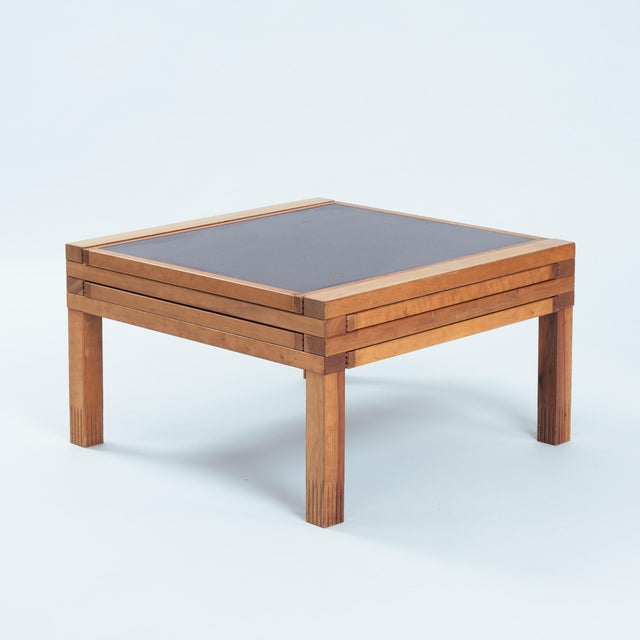 Modular Blue and White Square Hexa Coffee Table by Bernard Vuarnesson for Bellato, 1980s For Sale - Image 6 of 18