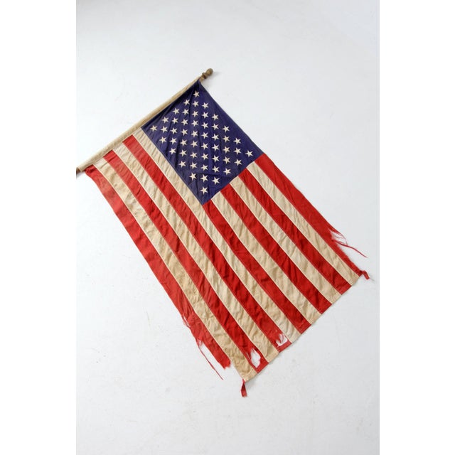 Vintage 1960s American Flag For Sale - Image 6 of 7
