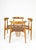 1950s FH4103 Heart Stacking Dining Chairs by Hans Wegner for Fritz Hansen, Denmark, 1953, Set of 4 For Sale - Image 5 of 18