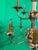 1990s Vintage Italian Wood Carved 12 Light Chandelier For Sale - Image 5 of 12