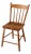 Antique Plank Seat Chair For Sale