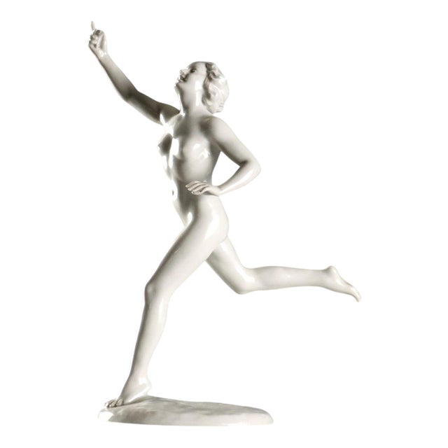 Porcelain Figure by Kurt Steiner for Wollendorf For Sale