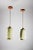Oriental Ceramic Pendant Lamps, 1980s, Set of 2 For Sale - Image 13 of 13