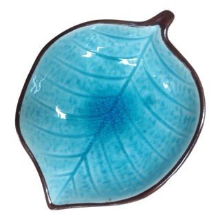 Bionic Leaf Ceramic Plate For Sale