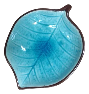 Bionic Leaf Ceramic Plate