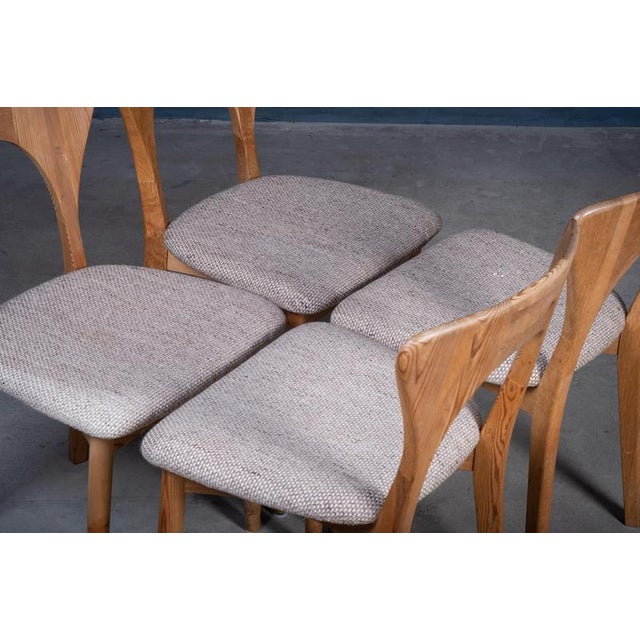 Niels Koefoed Vintage Danish Peter Chairs by Niels Koefoed, 1970s, Set of 4 For Sale - Image 4 of 9