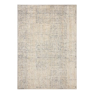 Amber Lewis x Loloi Bexley Rug in Natural / Slate 18" x 18" Sample For Sale