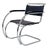 S533 MR20 Chair by Ludwig Mies Van Der Rohe for Thonet, 1980s For Sale