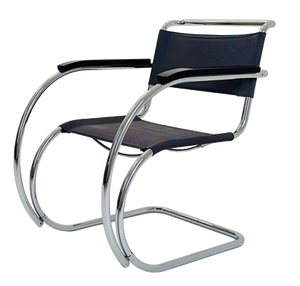 S533 MR20 Chair by Ludwig Mies Van Der Rohe for Thonet, 1980s