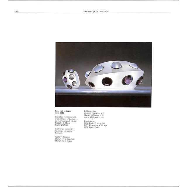 "Les Fouquet: Bijoutiers Joailliers a Paris 1860-1960" 1984 Gary, Marie-Noel De Et Evelyne Posseme For Sale In New York - Image 6 of 11
