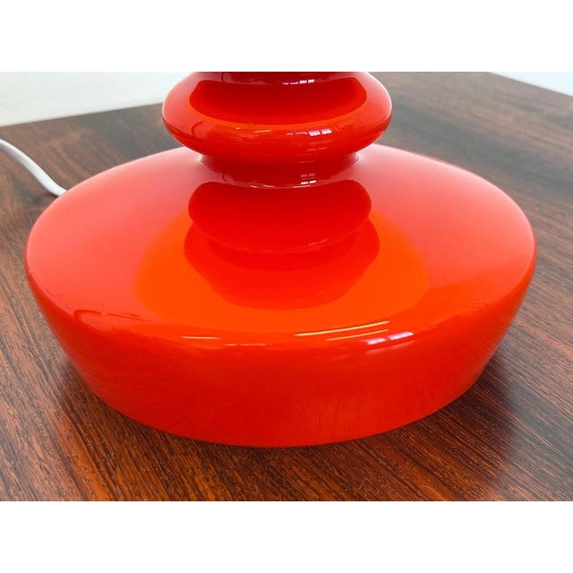 Opaline Glass Mushroom Table Lamp by Stepan Tabery, Former Czechoslovakia, 1970s For Sale - Image 4 of 8