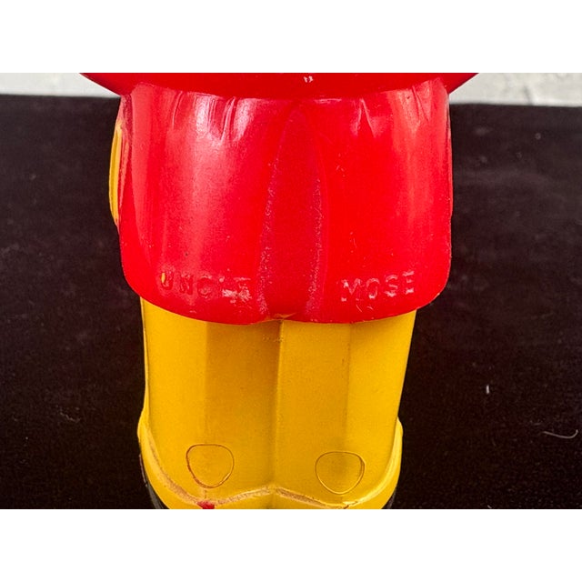 Red Vintage 1950s F&f Mold & Die Works Aunt Jemima & Uncle Mose Salt & Pepper Shakers – Usa For Sale - Image 8 of 11