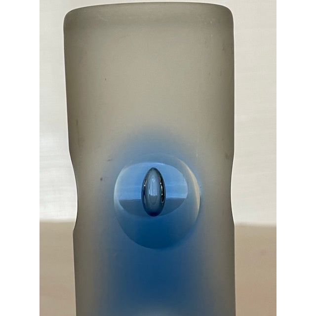 Set of 6 Blue Murano Glasses by Arnolfo Di Cambio C 1970s For Sale - Image 10 of 12