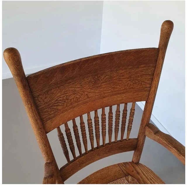 Belle Epoque shaker chairs ) Beautiful pressback chairs from the King Spring Co. (Buffalo, USA). From 1902 to 1904, this...