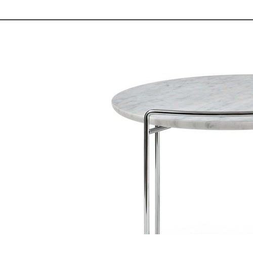 Black Djuna Low Table by Kazuhide Takahama in Chrome and Marble For Sale - Image 8 of 11