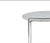 Black Djuna Low Table by Kazuhide Takahama in Chrome and Marble For Sale - Image 8 of 11