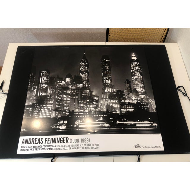 Paper Andreas Feininger Exhibition Poster, 2000s For Sale - Image 7 of 10