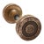 Pair of Antique Vernacular Bronze Passage Door Knobs For Sale