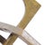 Modern and industrial, this sculpturural piece of decor has been fashioned from metal and finished in porous brass to give...