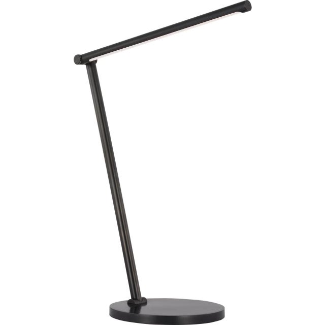 Modern Kelly Wearstler by Visual Comfort Signature Cona Desk Lamp in Bronze For Sale - Image 3 of 3