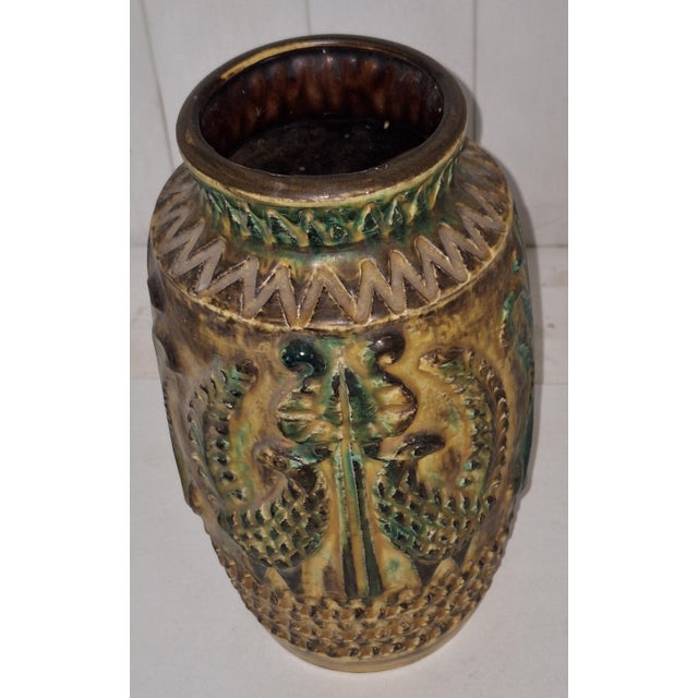 Vintage Ceramic Vase by Bay-Keramik, 1970s, in Very Good conditions. Designed 1970 to 1979 This piece has an attribution...