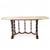 Antique Oval Marble-Top Dining Table With Turned Wood Base For Sale - Image 12 of 18