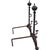 Mid 19th Century A Large Pair of Spanish Wrought Iron Andirons For Sale - Image 4 of 5