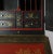 Vintage English George III Style Black and Red Decorative Tall Secretary Cabinet For Sale - Image 9 of 12