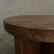 Mid-Century Modern Custom Made Reclaimed Elm Wood Side Table With X Base For Sale - Image 3 of 12
