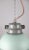 Vintage Mint Small Industrial Pendant Lamp from TEP For Sale - Image 11 of 13