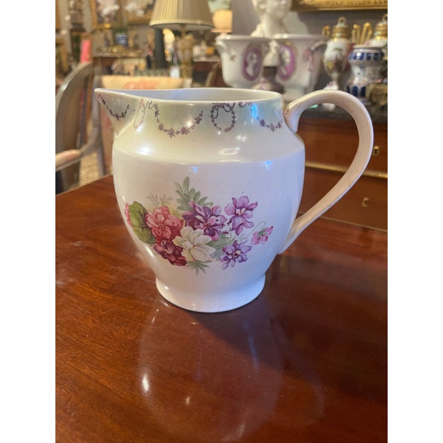 19th Century Antique Winona Pottery Jug For Sale - Image 4 of 8