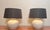 1970s Mid-Century Modern Ceramic lamps - a Pair For Sale - Image 4 of 12
