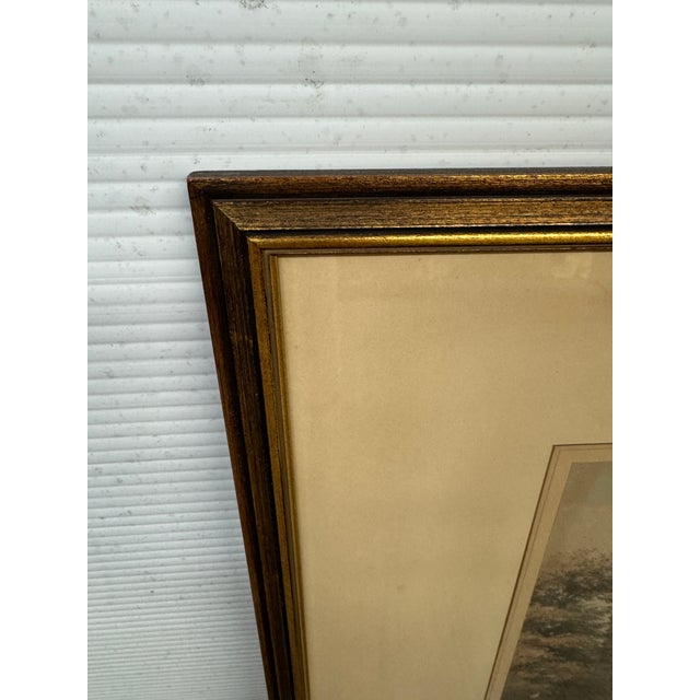 Early 20th Century Rafael J. Nash Penhurst Place Etching, Framed For Sale - Image 10 of 12