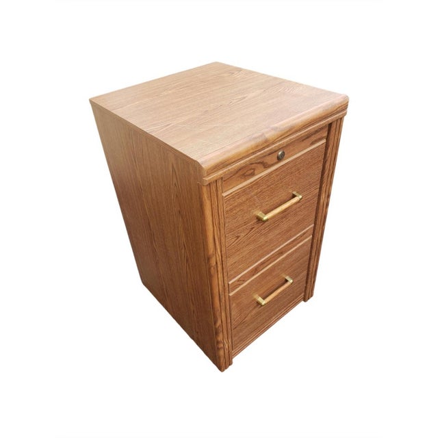 TwoDrawer Locking Filing With BuildIn Hanging File Folder