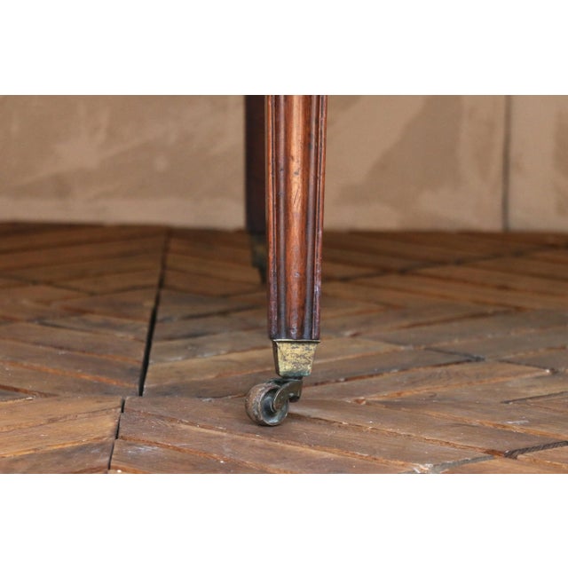 Antique Hepplewhite-Style Mahogany Shield-Back Settee, Circa 1890s For Sale - Image 18 of 18