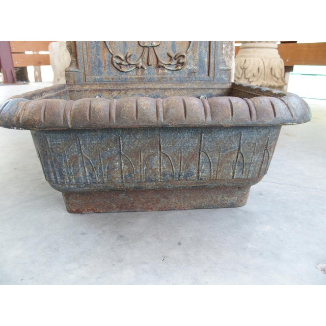 French Small Cast Iron Fountain From Toulouse, France, 20th Century For Sale - Image 3 of 12