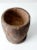 Brown Antique Wooden Mortar For Sale - Image 8 of 11