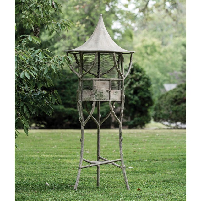 New special order item. Not vintage. Our Marseille Garden Aviary will bring whimsical Victorian charm to your garden or...