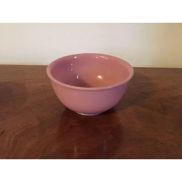 Glass 19th Century Chinese Pink Peking Glass Bowl For Sale - Image 7 of 11