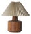 Vintage Scandinavian Table Lamp with Teak Base For Sale
