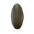 Mid-Century Modern Globular Lamp in Frosted Gray Glass, 1980s For Sale - Image 3 of 5
