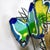 Signed 1968 Curtis Jeré Enameled Butterfly Swarm Wall Sculpture For Sale - Image 11 of 14