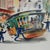 Paint 1940s Signed Benjamin Jorj Harris Airbrush Cable Car Artworks - A Pair For Sale - Image 7 of 10
