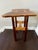 Wood Hand Crafted Live Edge Butterfly Table in Walnut and Curly Maple by Artist Keith R. Allen For Sale - Image 7 of 12
