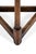 Brown Clover Leaf Occasional Table in Oak For Sale - Image 8 of 10