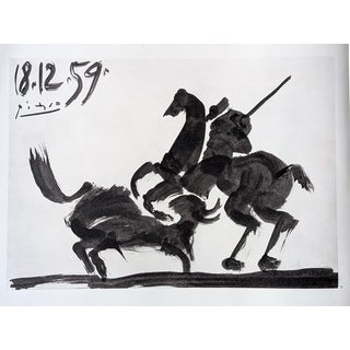 Pablo Picasso, Corrida Scene, Photogravure, 1961 For Sale