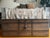 We purchased this now discontinued rustic Horchow coffee table for our Brooklyn biophilic designer apartment in 2018. It...