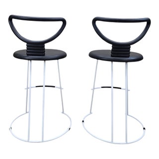 MCM Nardis Stool by Nobu by Fasem - Pair For Sale